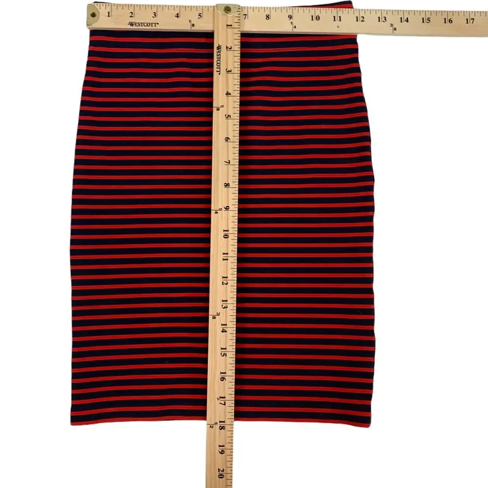 Madewell red navy